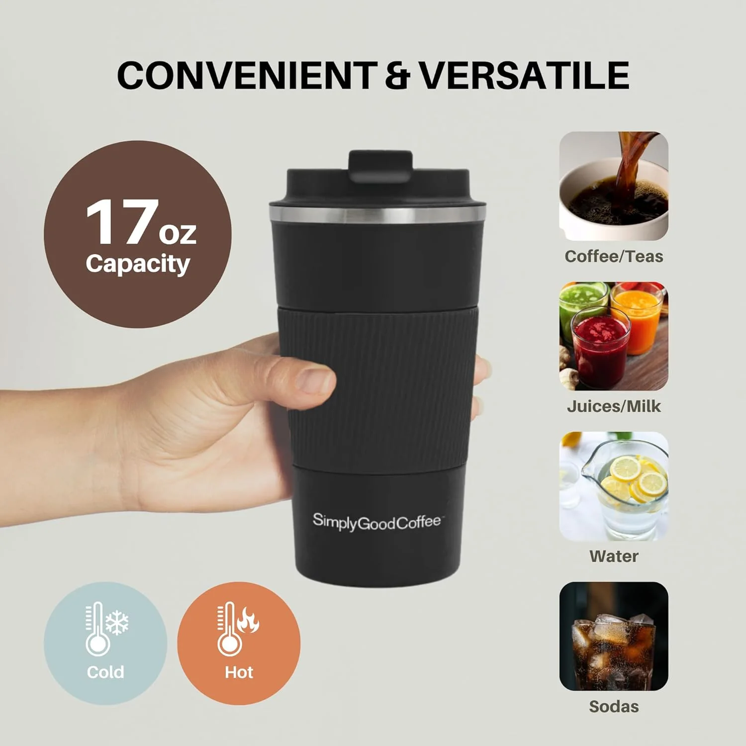 The Thermal Mug, Black - Image 3