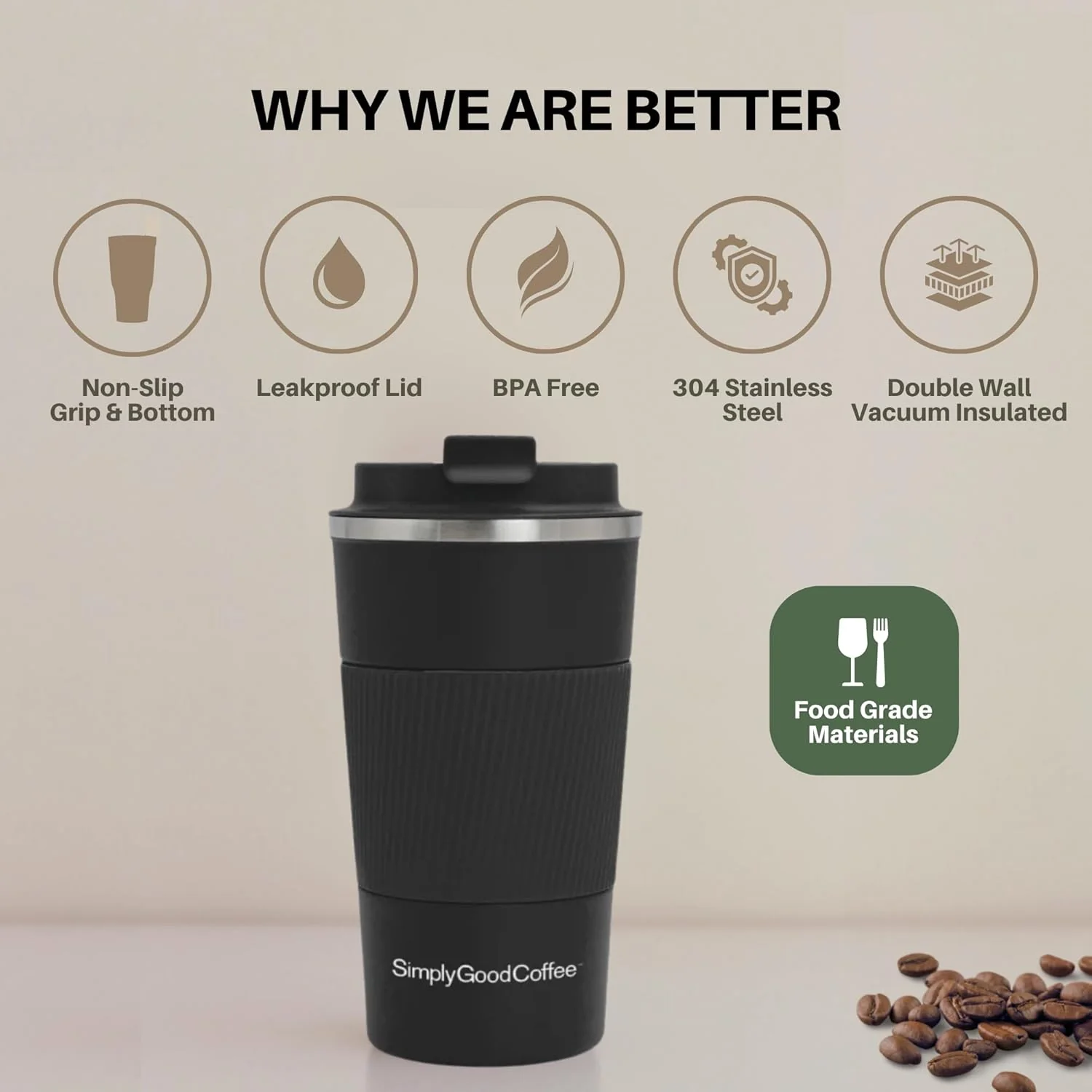 The Thermal Mug, Black - Image 4